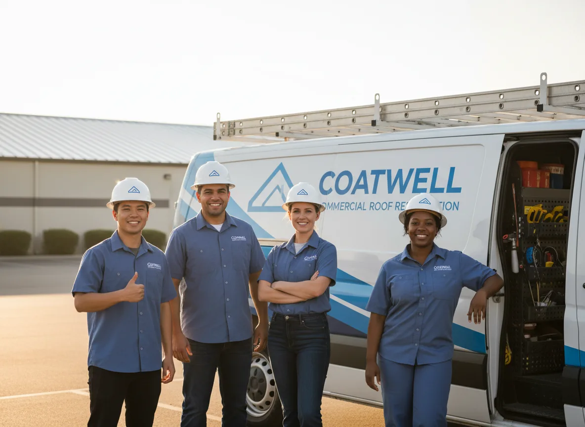 Commercial roof coating company in Highland, CA
